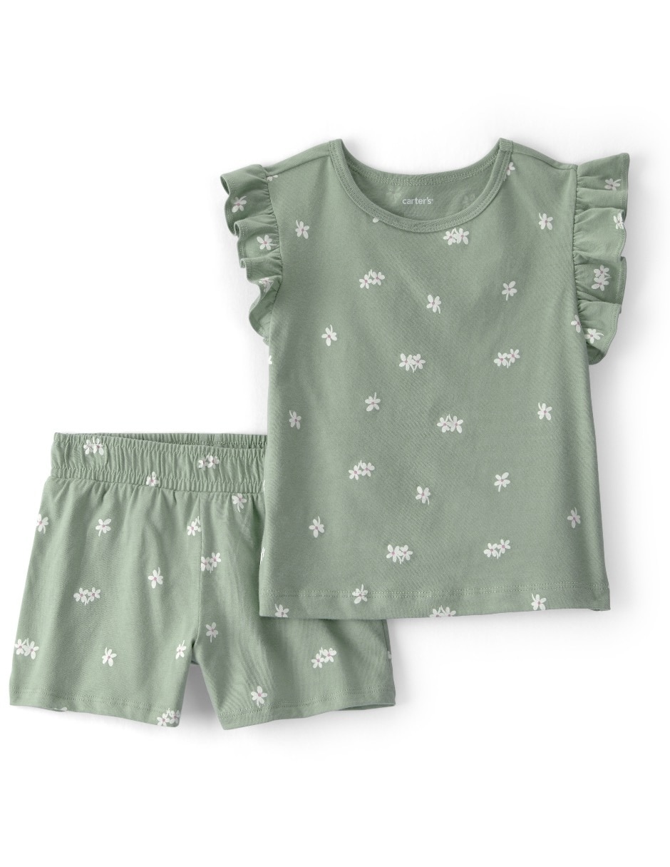 Conjunto casual Carter's para bebé niña