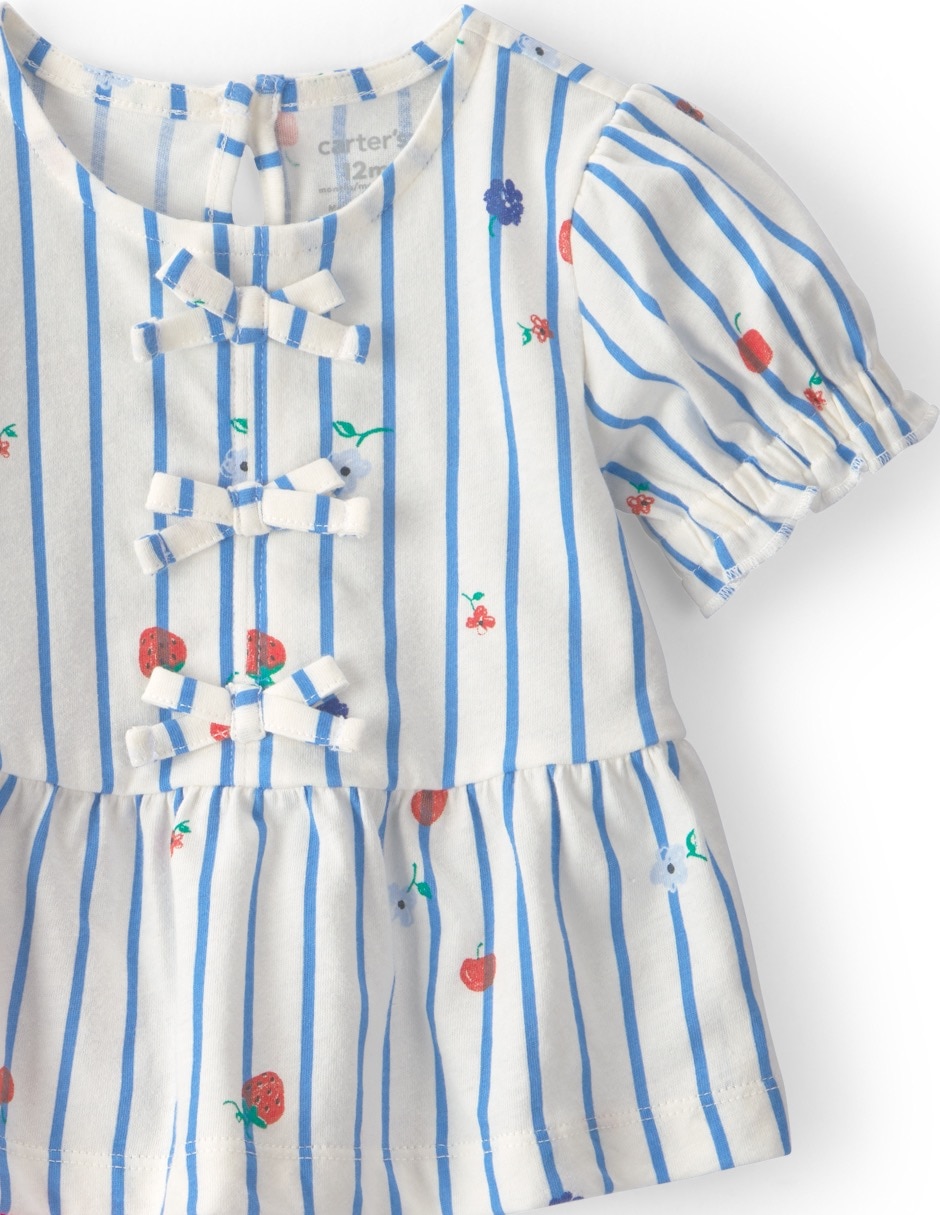 Conjunto de algodón para bebé niña
