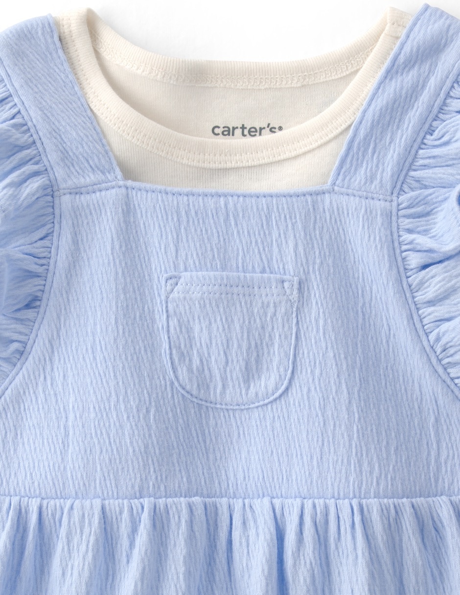 Conjunto de algodón para bebé niña 5