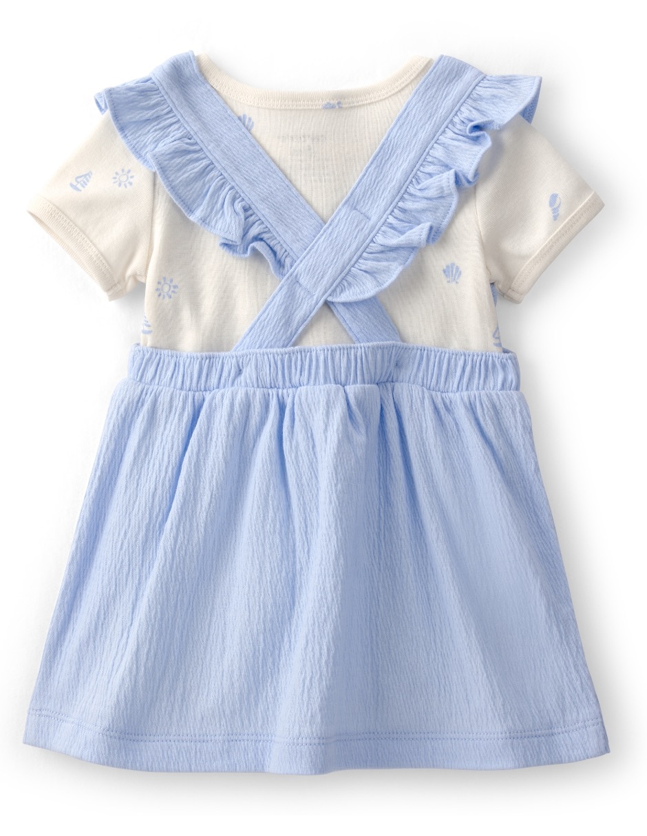 Conjunto de algodón para bebé niña