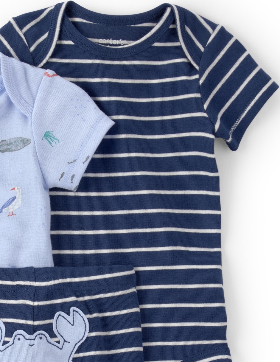 Conjunto de algodón para bebé niño 6
