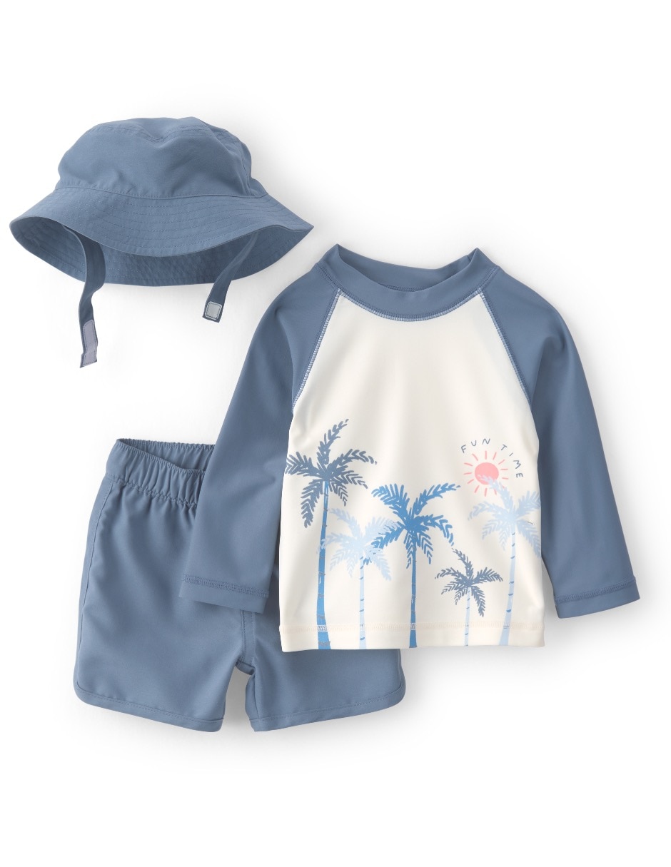 Conjunto traje de baño para bebé