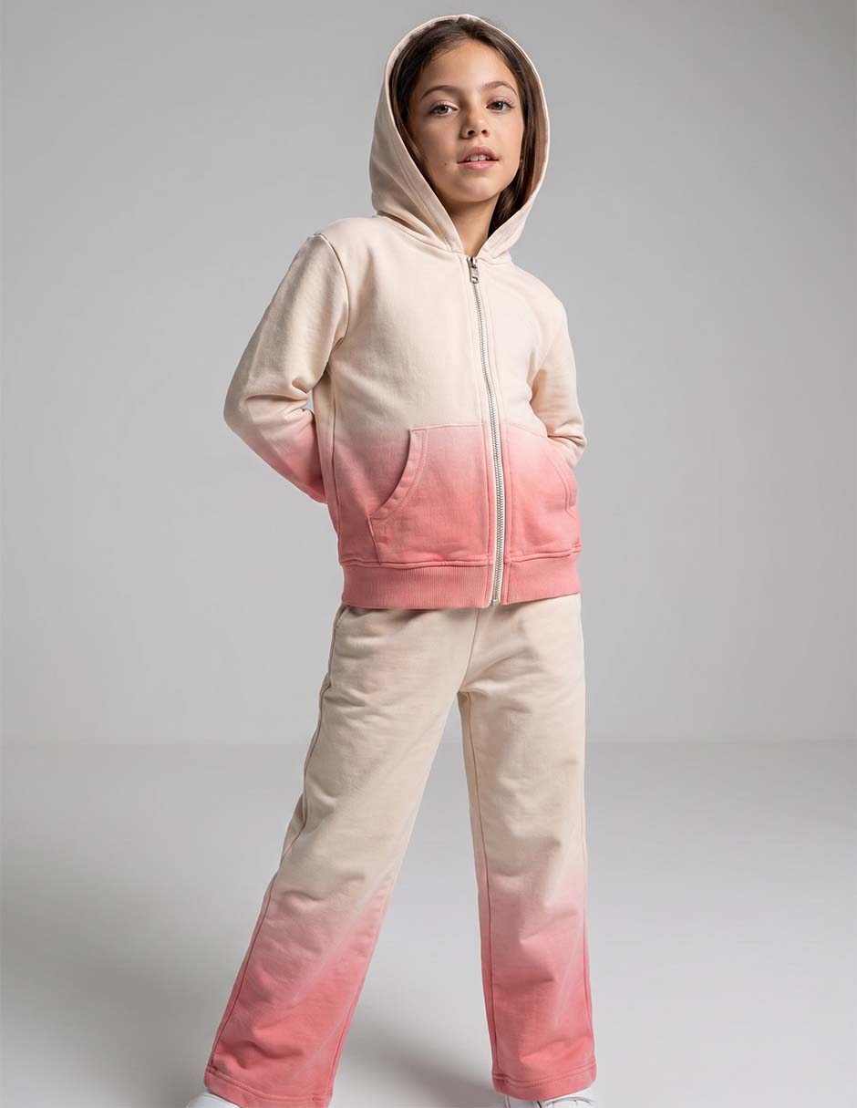 Conjunto casual de algodón para niña 2 piezas Conjunto casual de algodón para niña 2 piezas