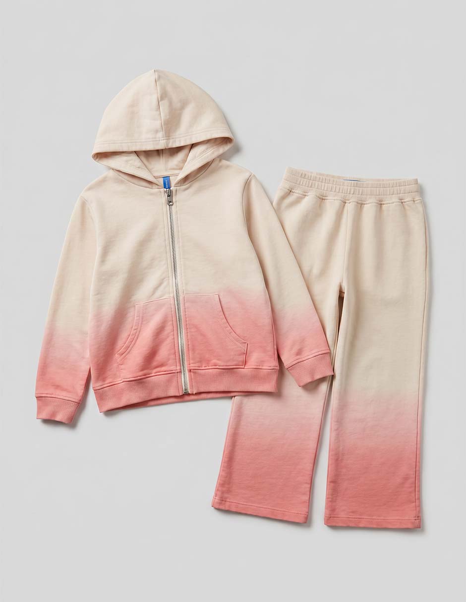 Conjunto casual Piquenique Babies de algodón para niña 2 piezas