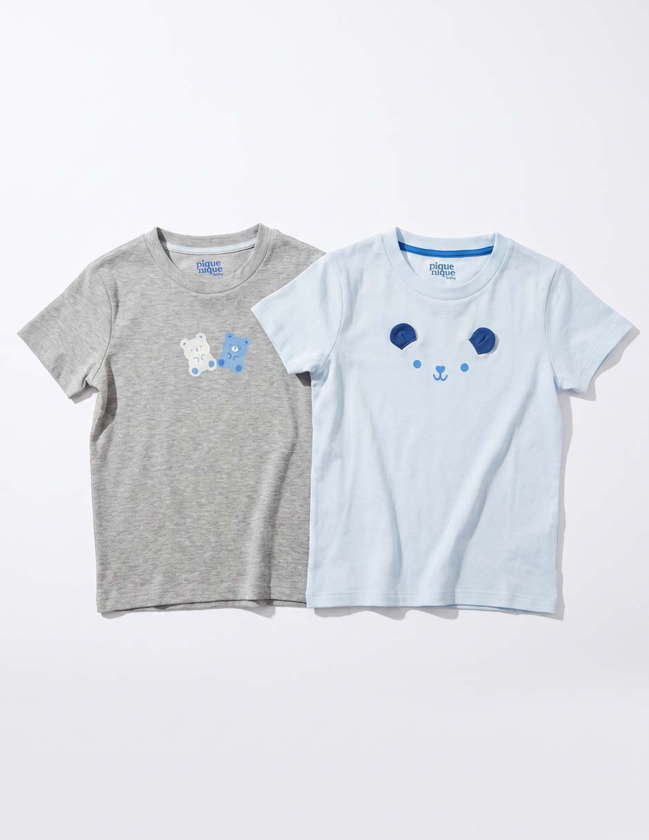 Set playera manga corta para bebé niño 2