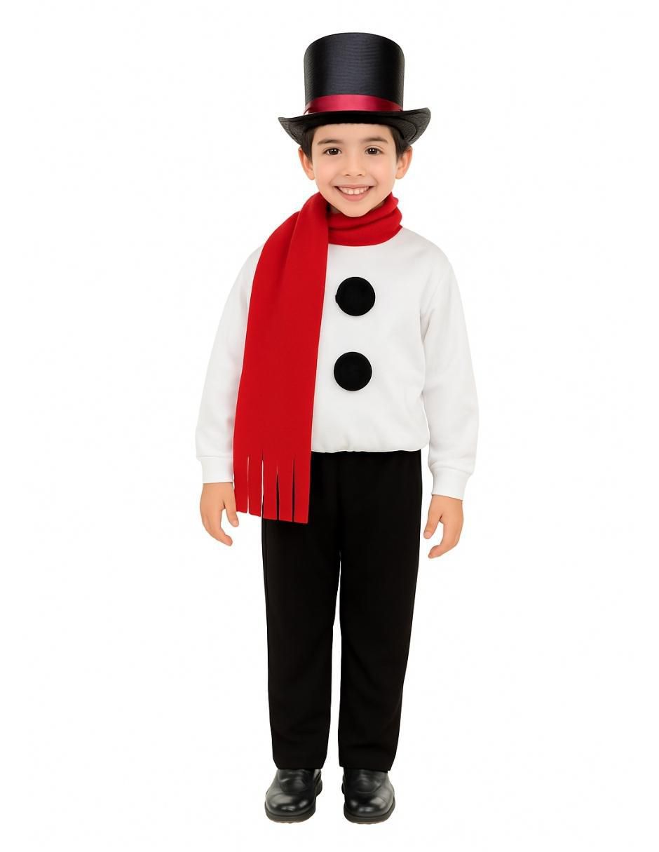 Disfraz de Muñeco De Nieve unisex