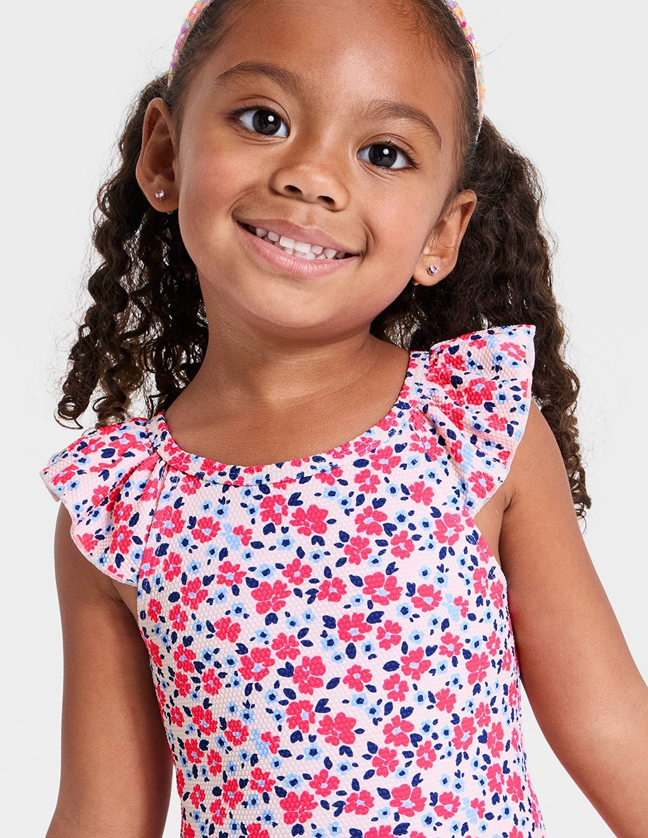 Traje baño completo para niña 3