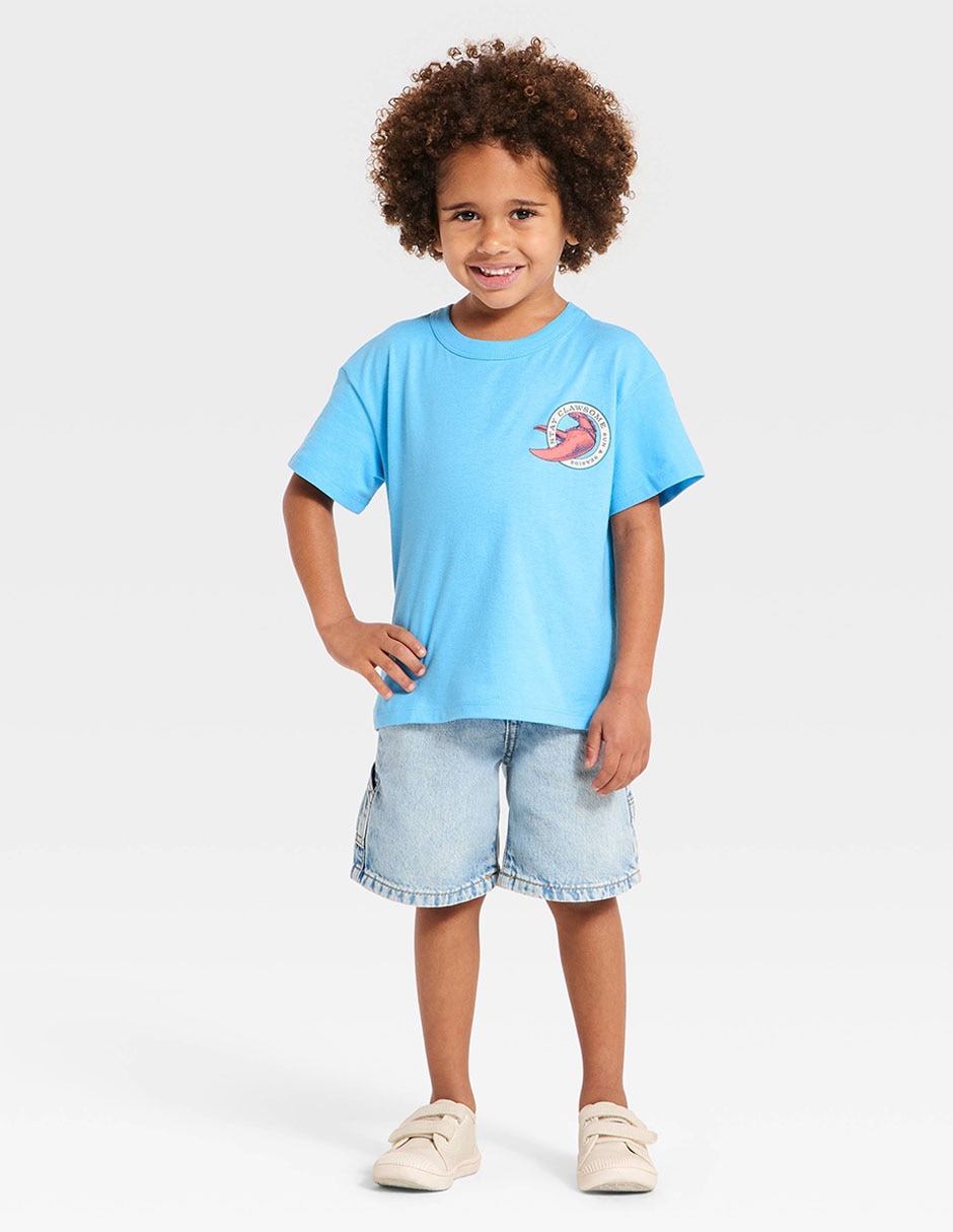 Playera manga corta para niño 3