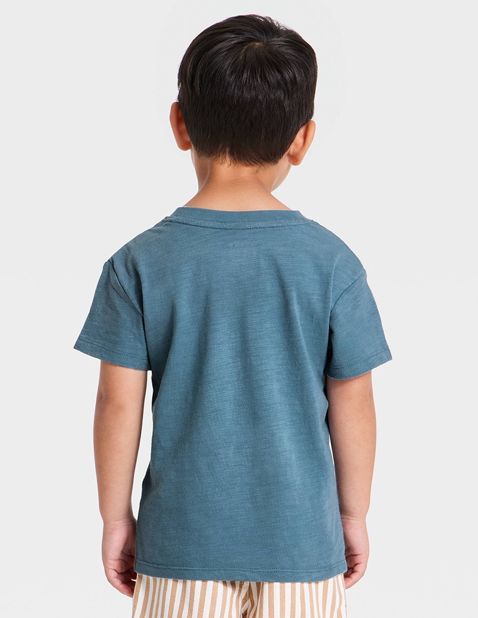Playera Cat & manga corta para niño 2
