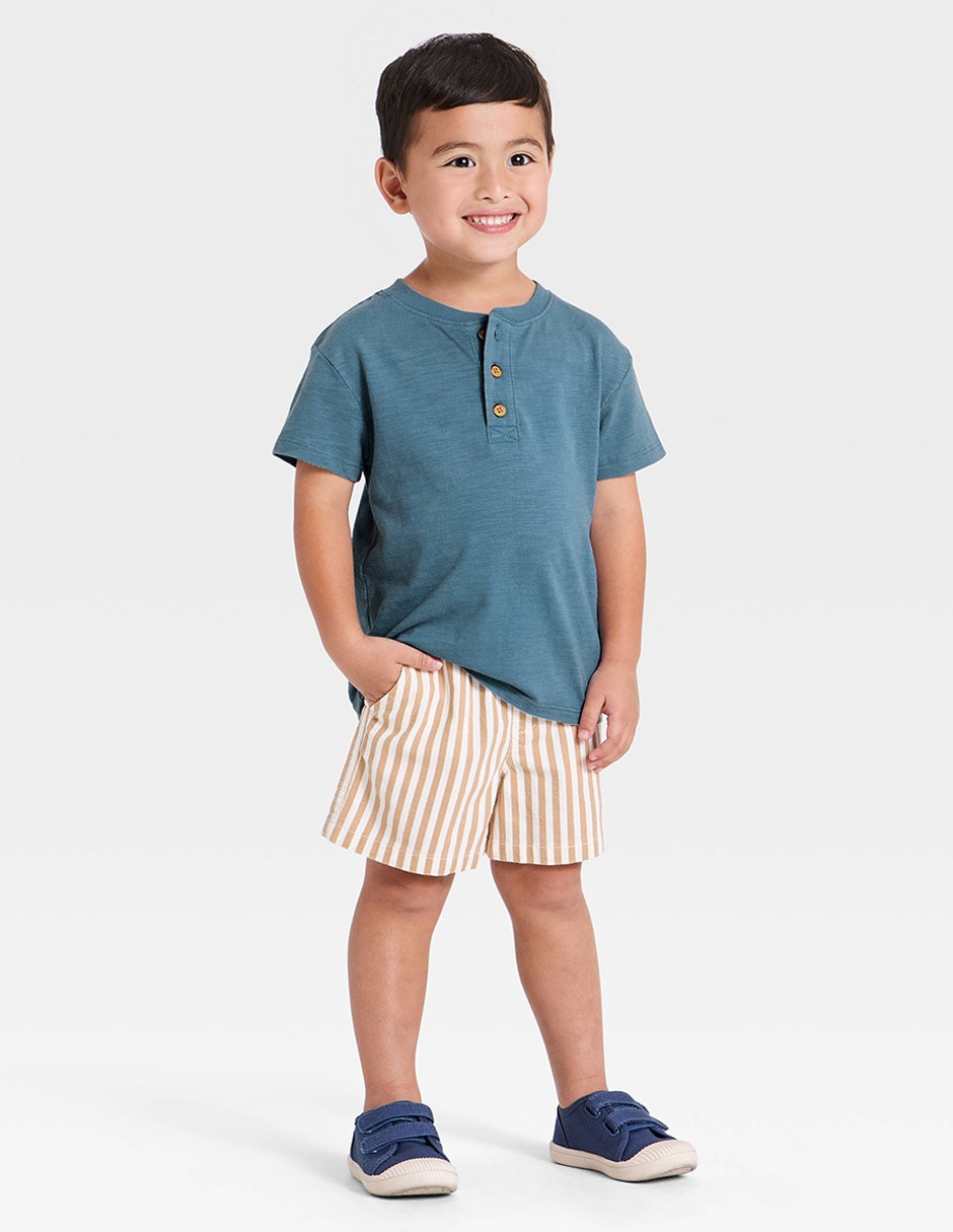 Playera Cat & manga corta para niño 3