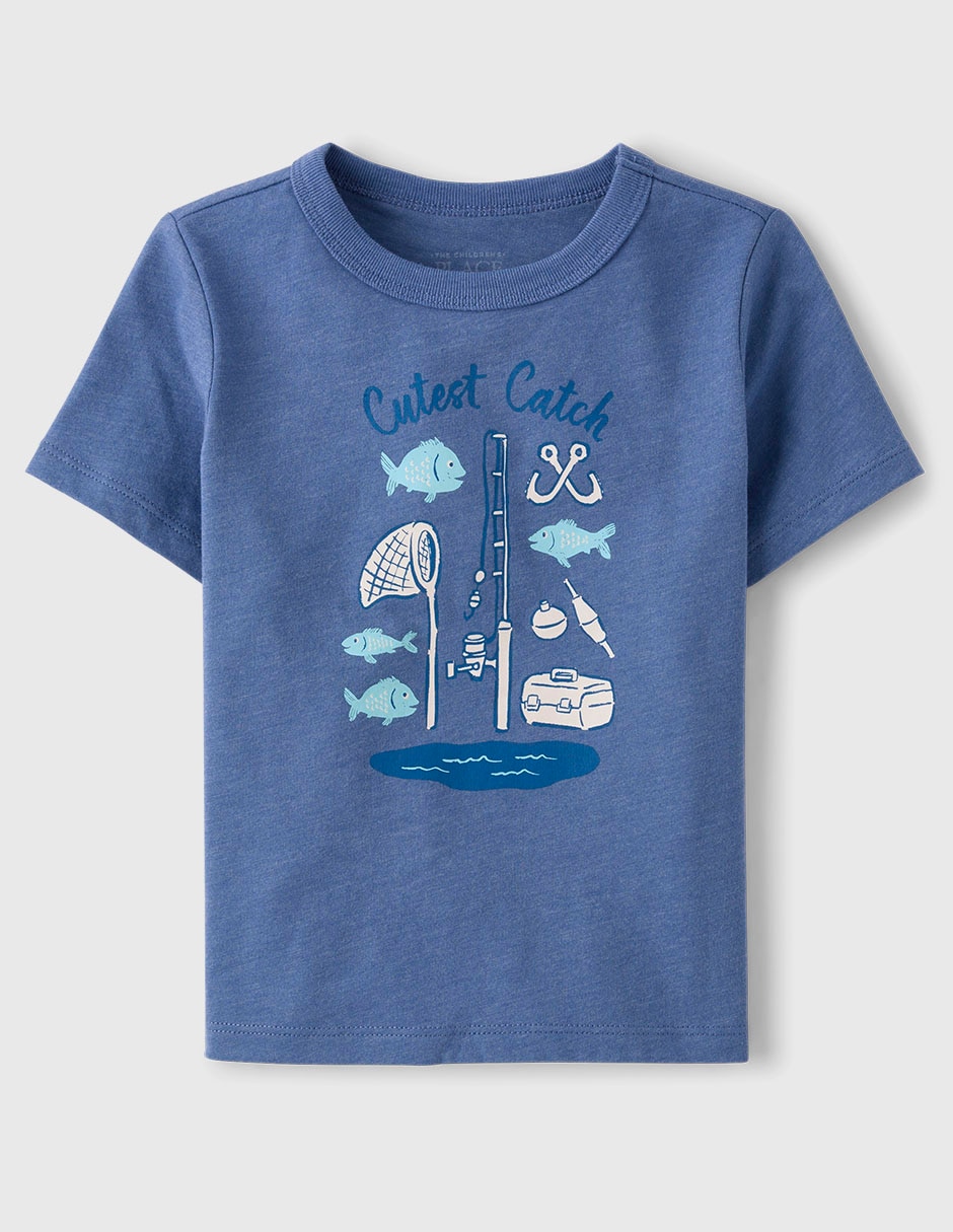 Playera The Children's Place manga corta para bebé niño