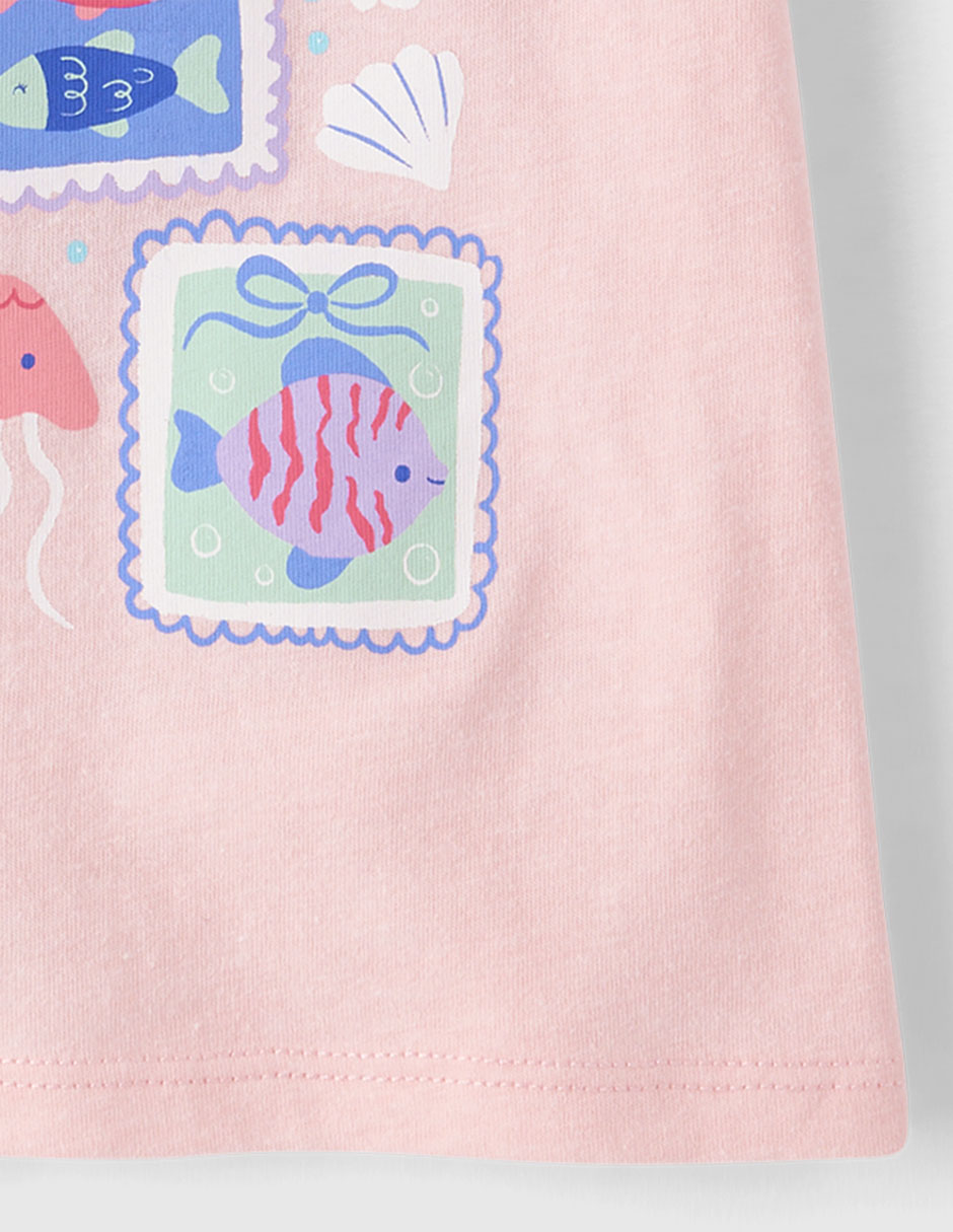 Playera manga corta para bebé niña 3