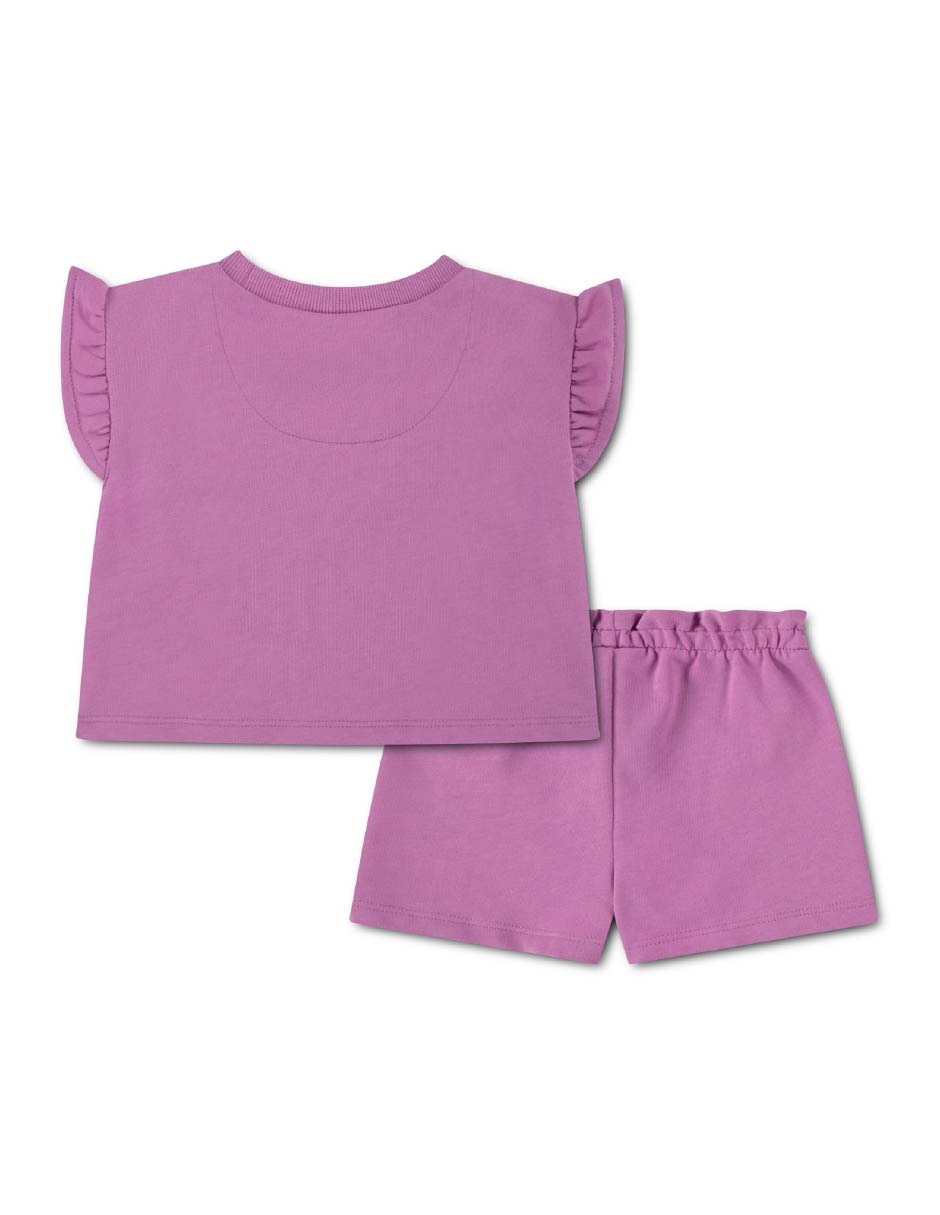 Conjunto de algodón para niña