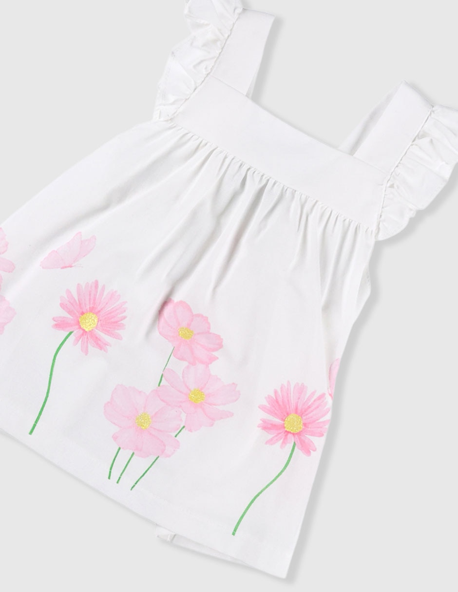 Conjunto de algodón para bebé niña 6
