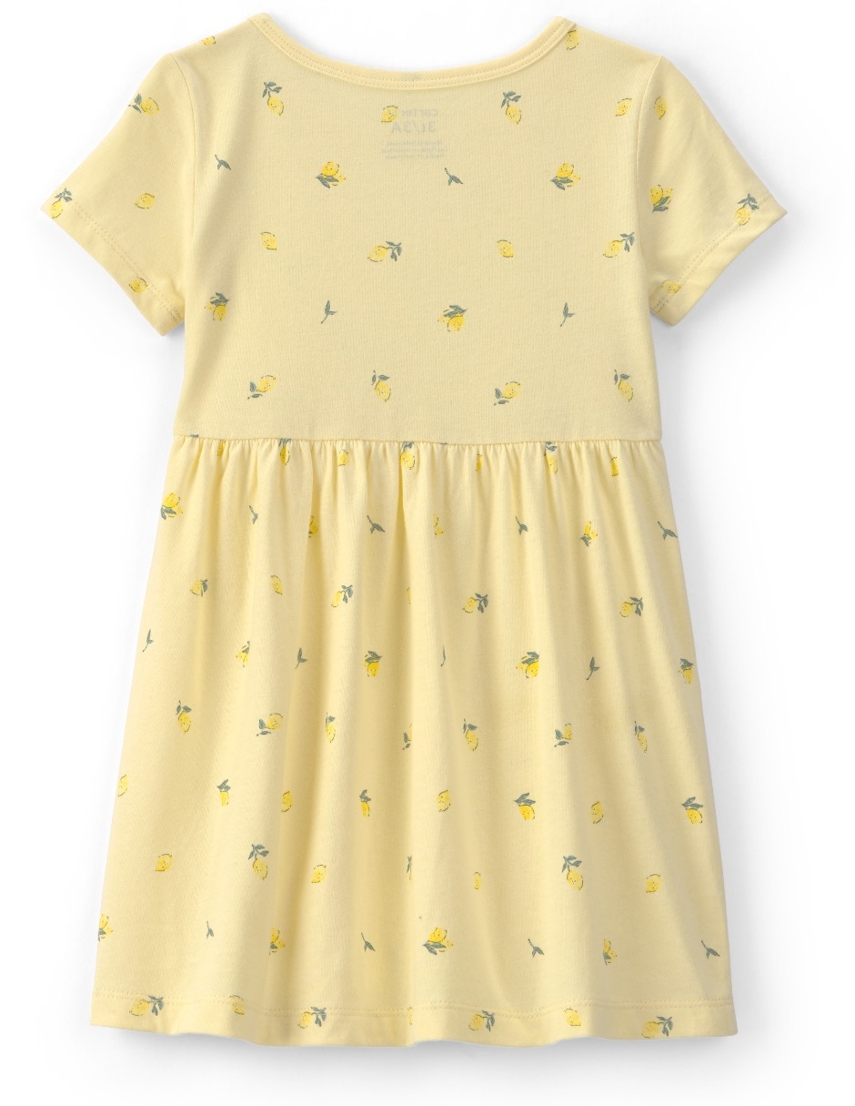 Vestido manga regular para bebé niña