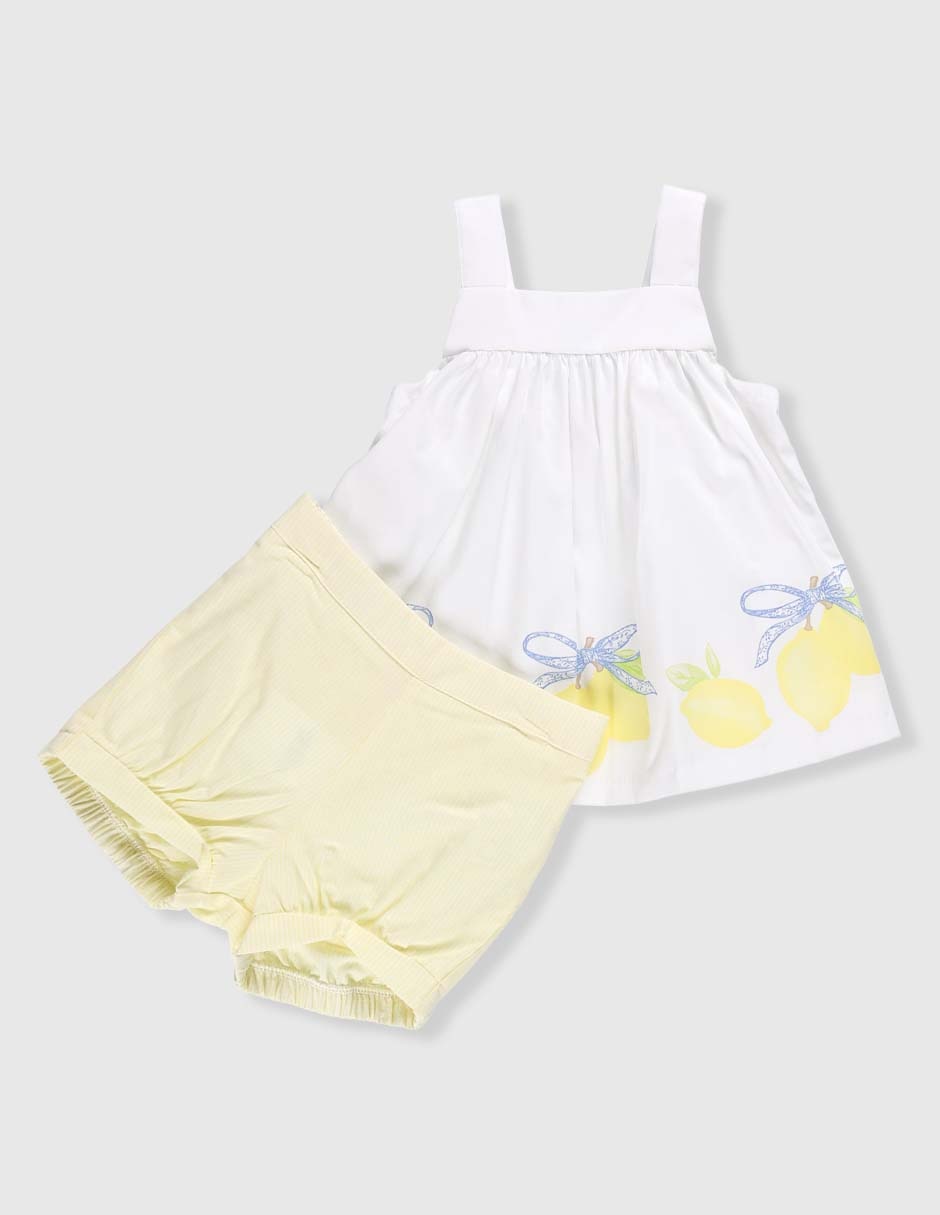 Conjunto casual de algodón para bebé niña 1