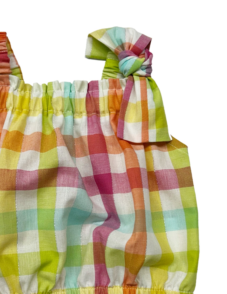 Vestido de algodón para bebé niña 5