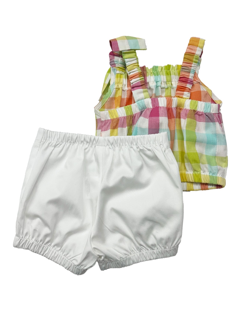 Vestido de algodón para bebé niña