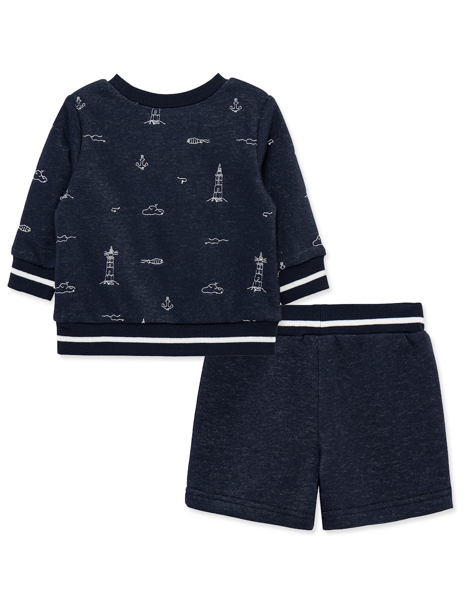 Conjunto casual de algodón para bebé niño