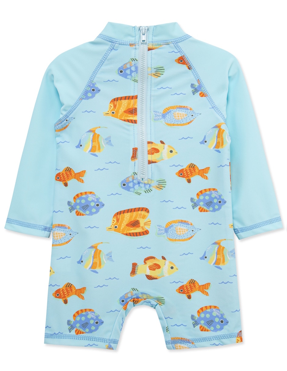 Traje de baño completo Little Me para bebé