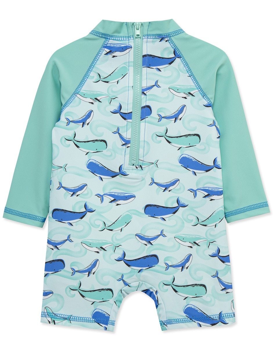 Traje de baño completo Little Me para bebé
