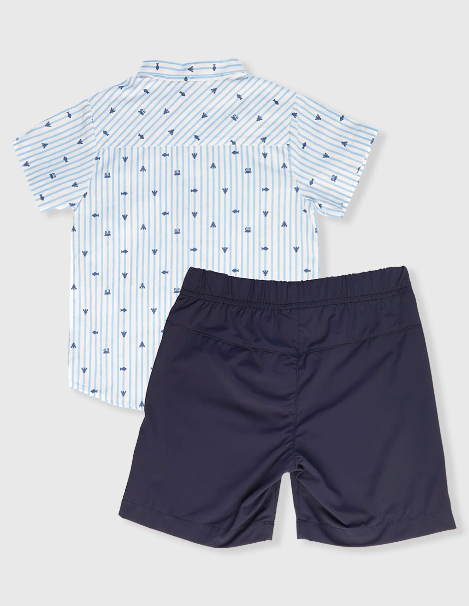 Conjunto casual giocare de algodón para bebé niño