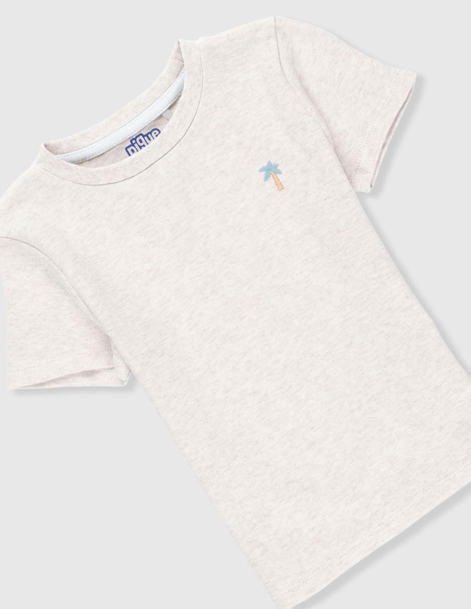 Set playera manga corta para bebé niño
