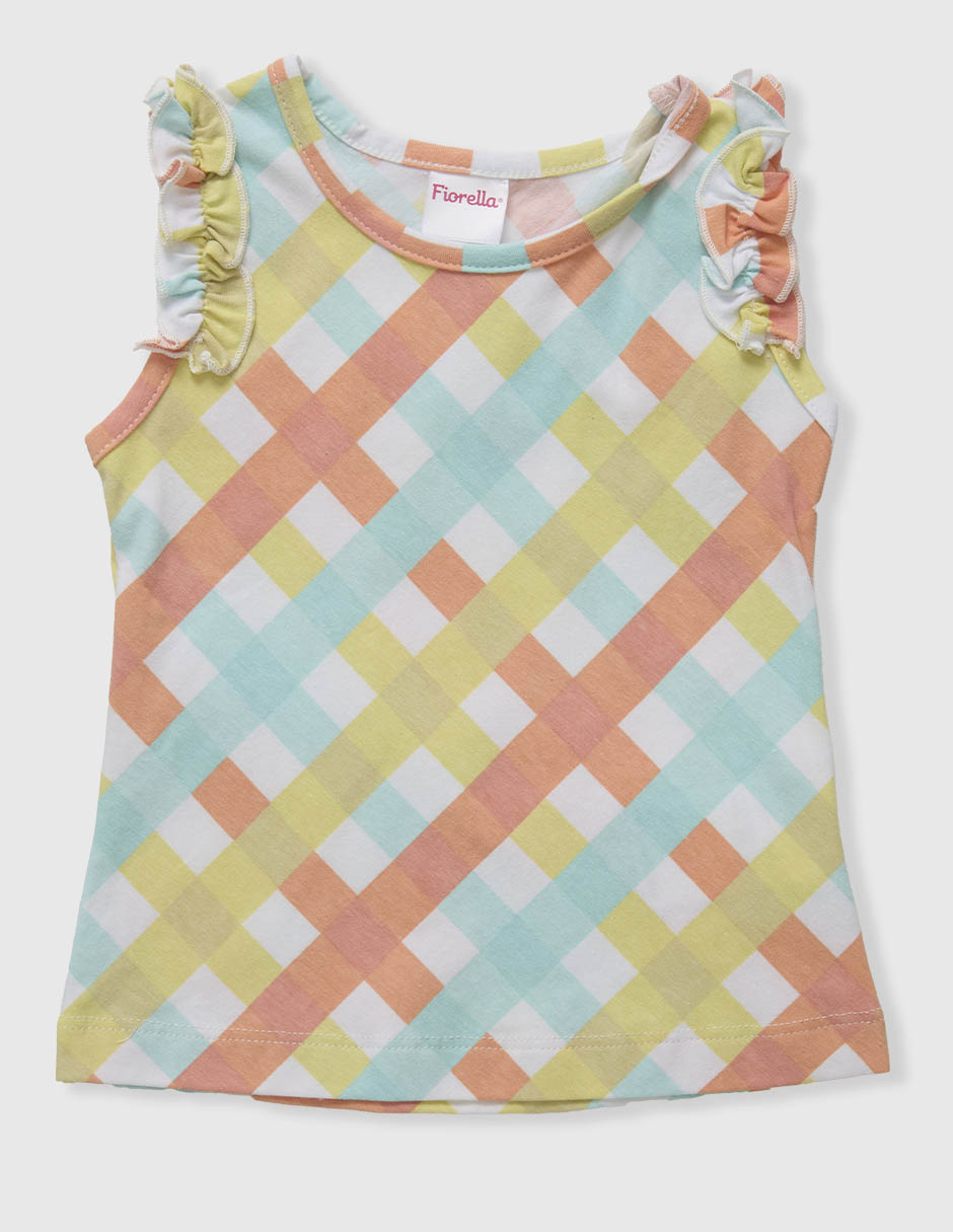 Blusa fiorella infantil niña