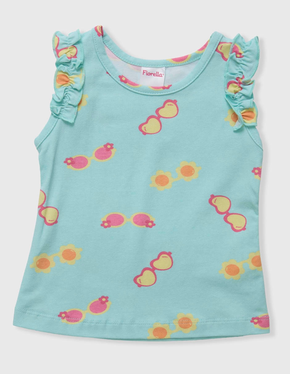 Blusa fiorella infantil niña