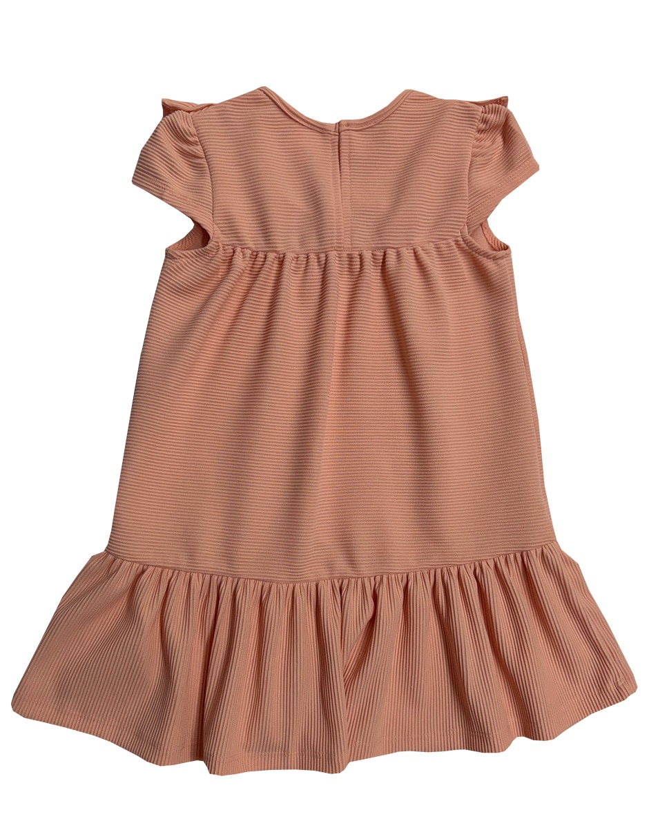 Vestido Fiorella manga cap para bebé niña