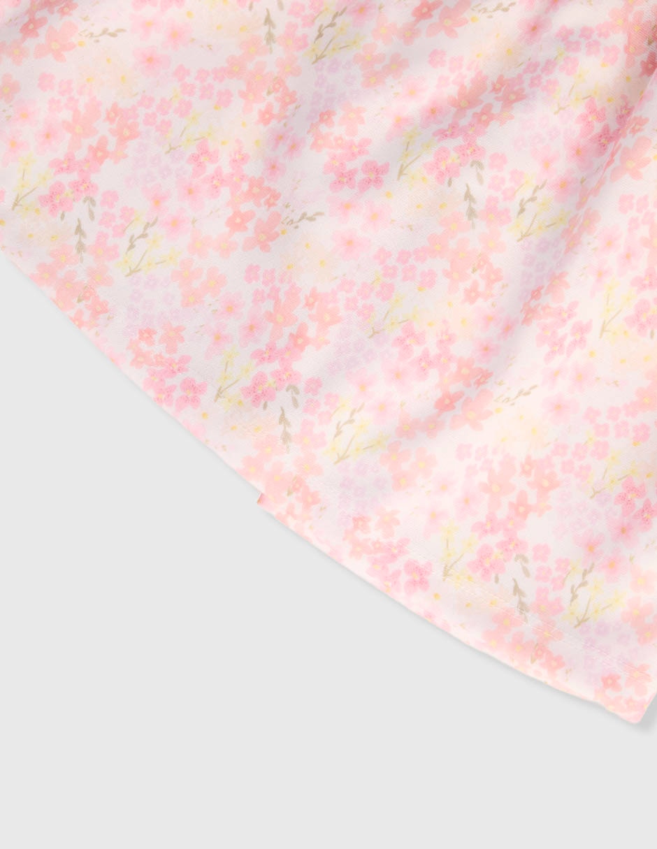 Vestido fiorella sin manga para bebé niña