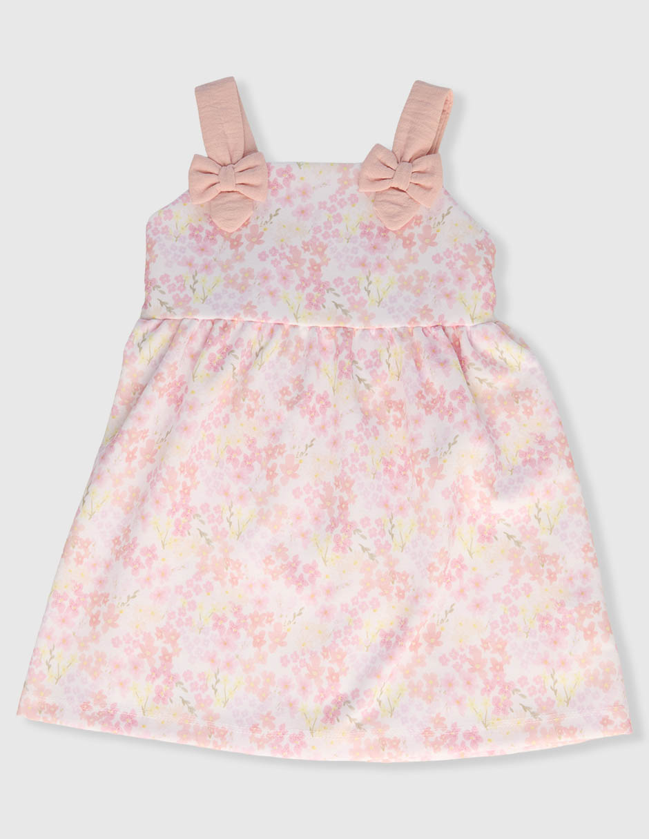 Vestido sin manga para bebé niña