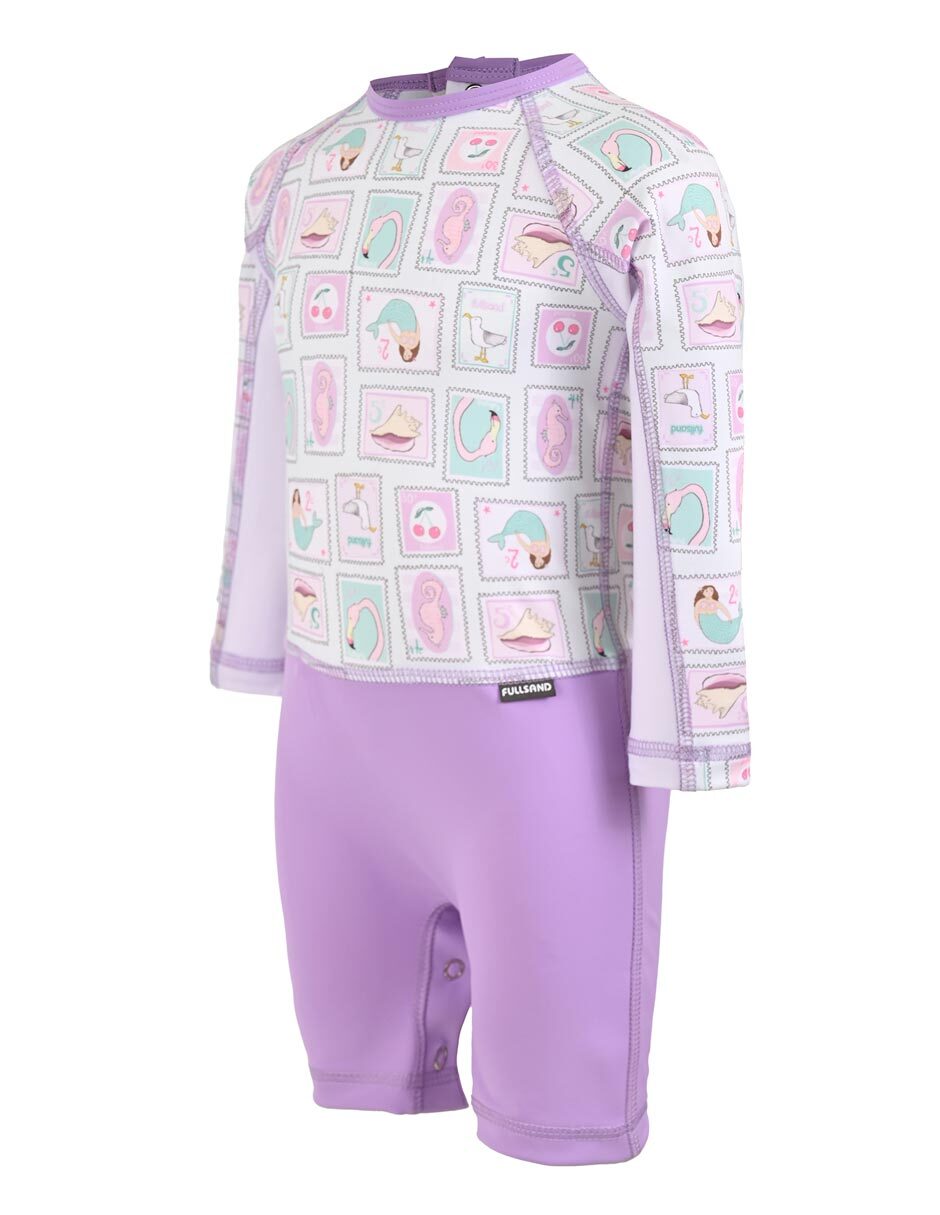 Traje de baño wetsuit timbres fantasia para bebé 4