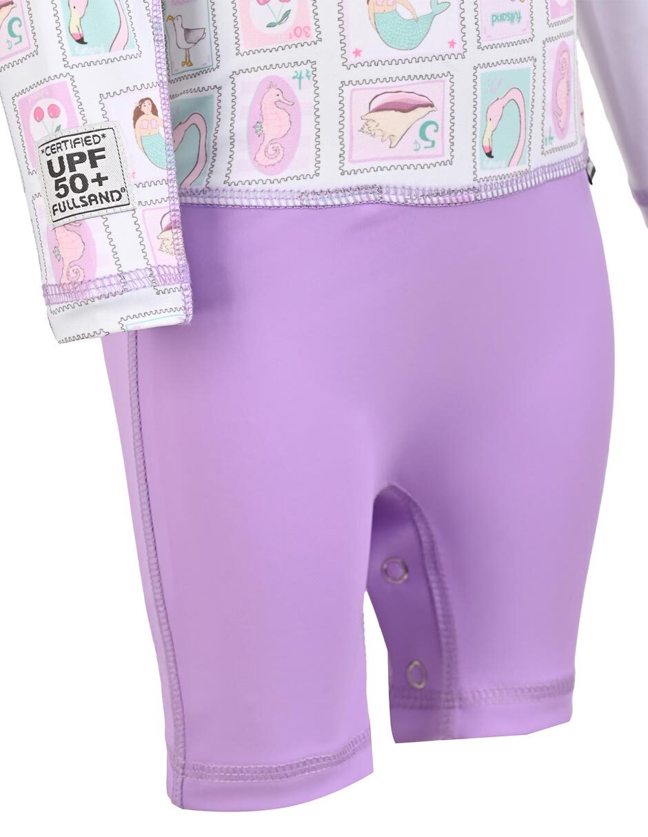 Traje de baño wetsuit timbres fantasia para bebé 2