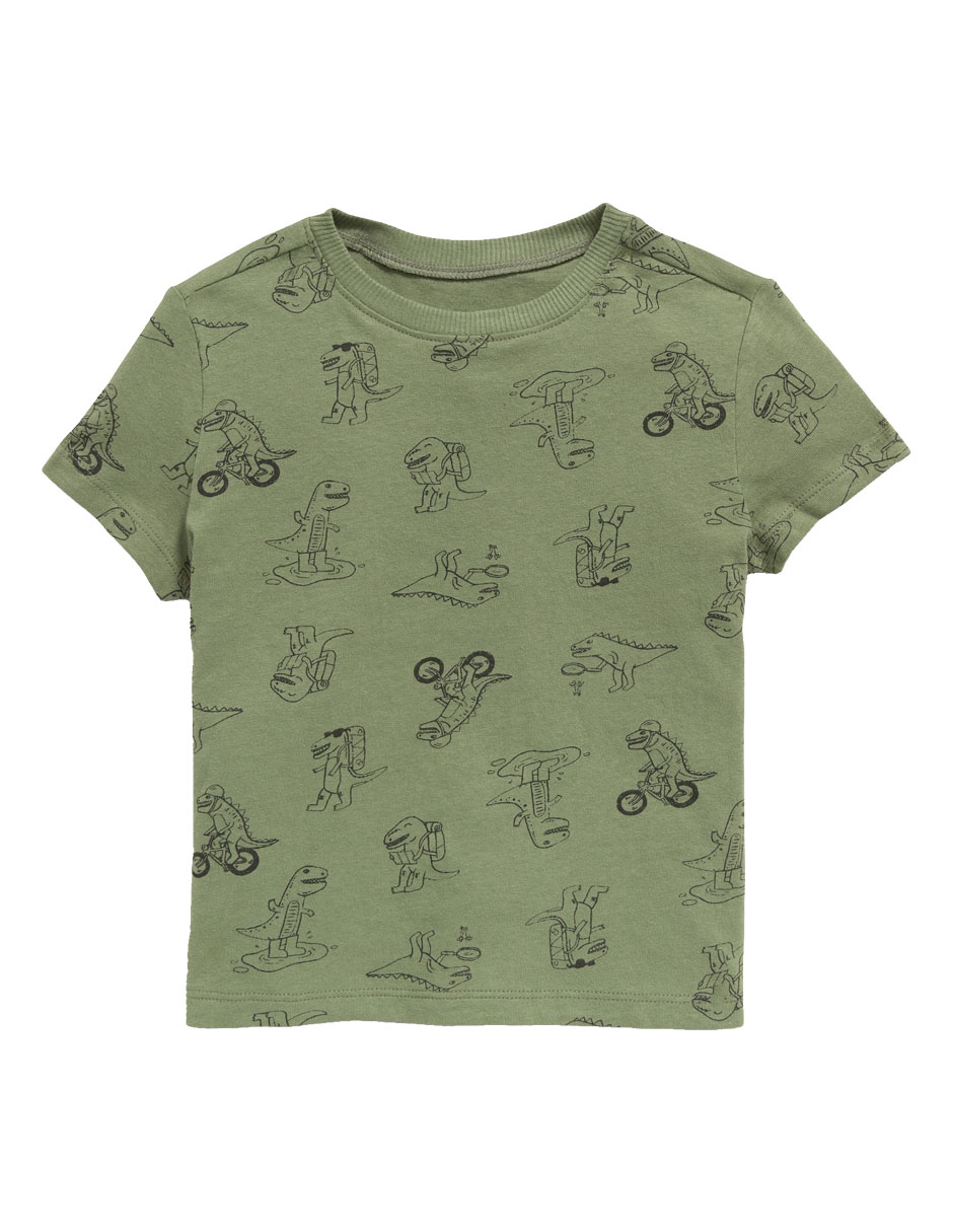 Playera manga corta para niño