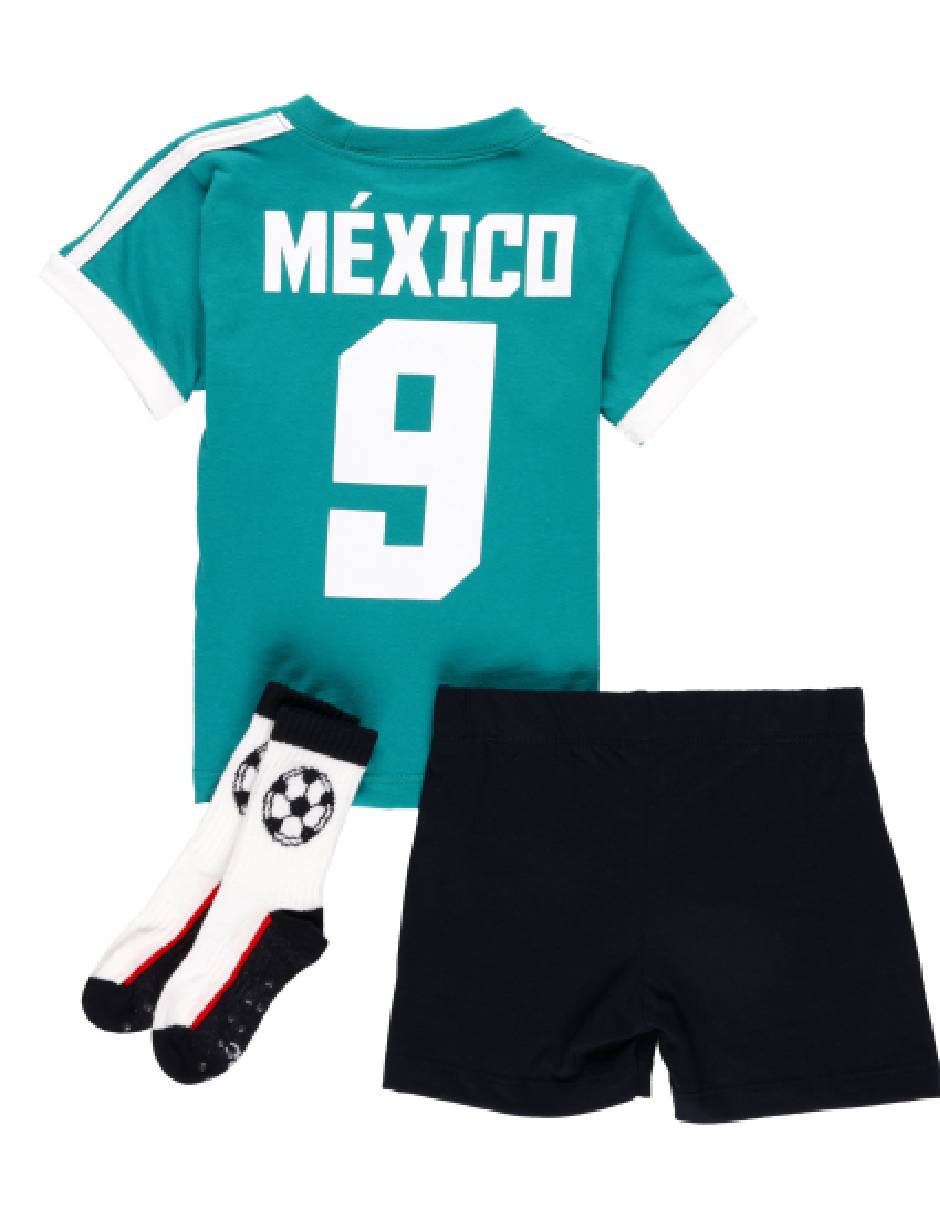Conjunto deportivo baby creysi collection mundial de algodón para bebé niño 3 piezas