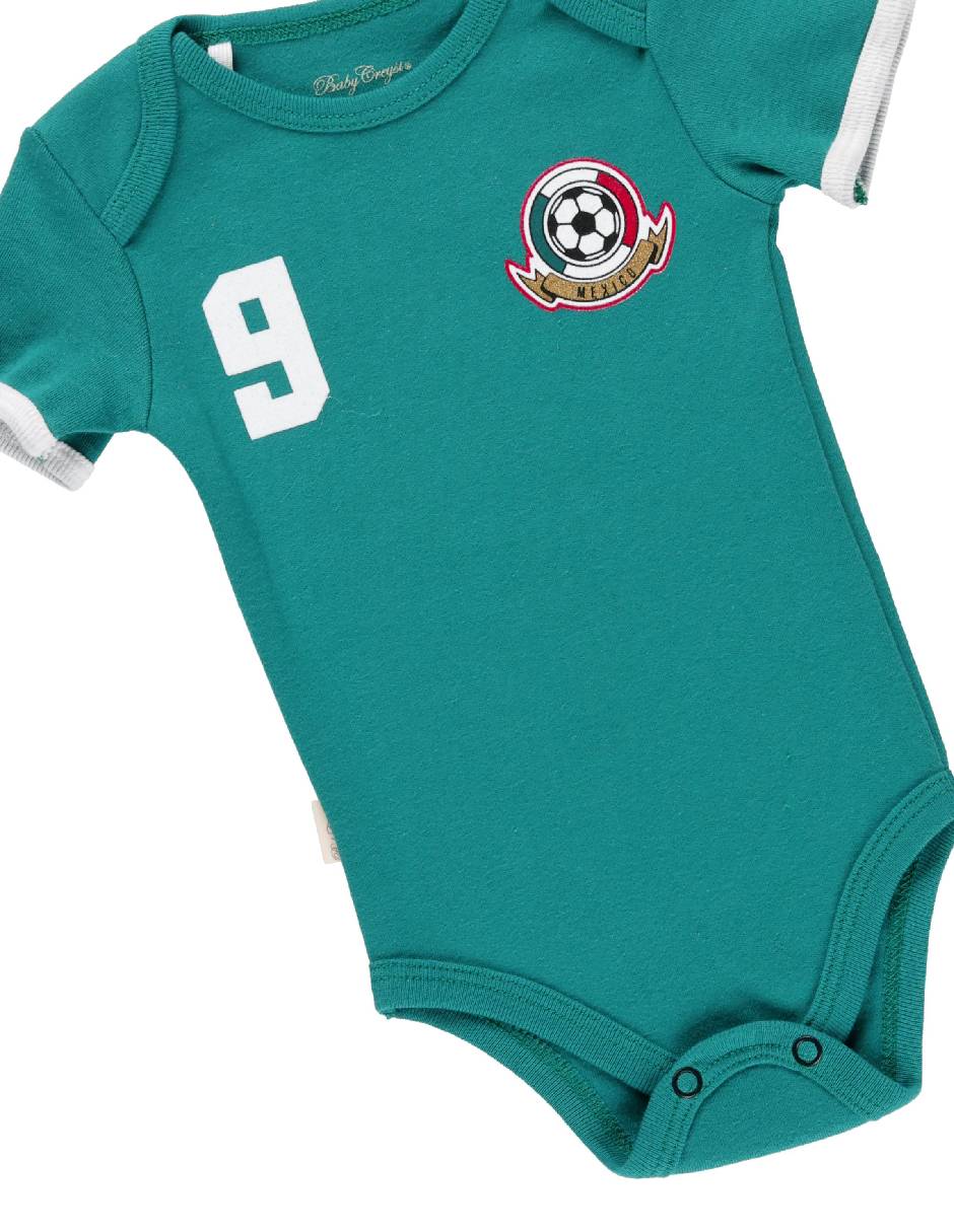 Conjunto deportivo mundial de algodón para bebé 3 piezas 3