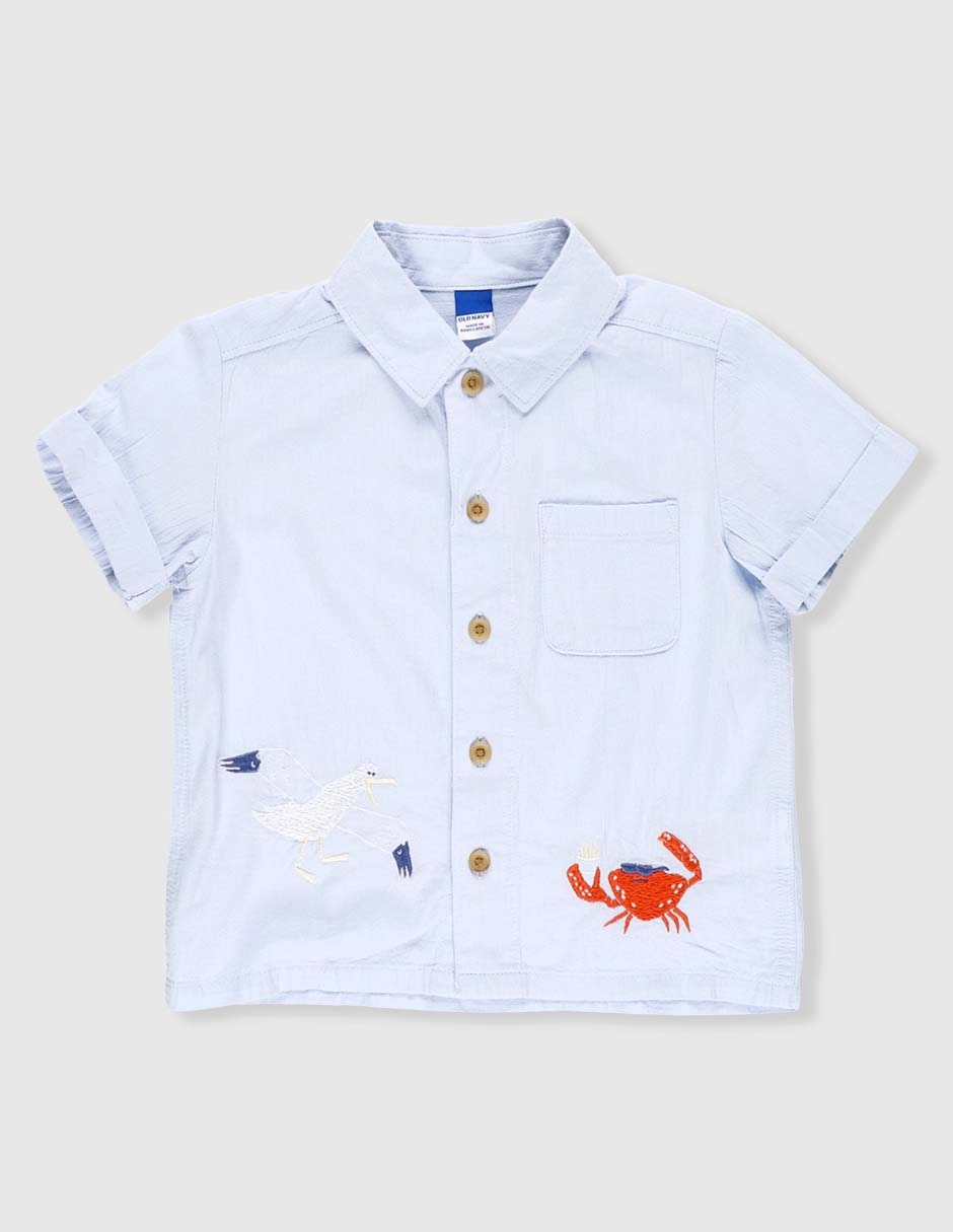 Camisa casual sin familia o colección 'de' algodón 'manga' corta 'para' infantil niño Camisa casual sin familia o colección 'de' algodón 'manga' corta 'para' infantil niño