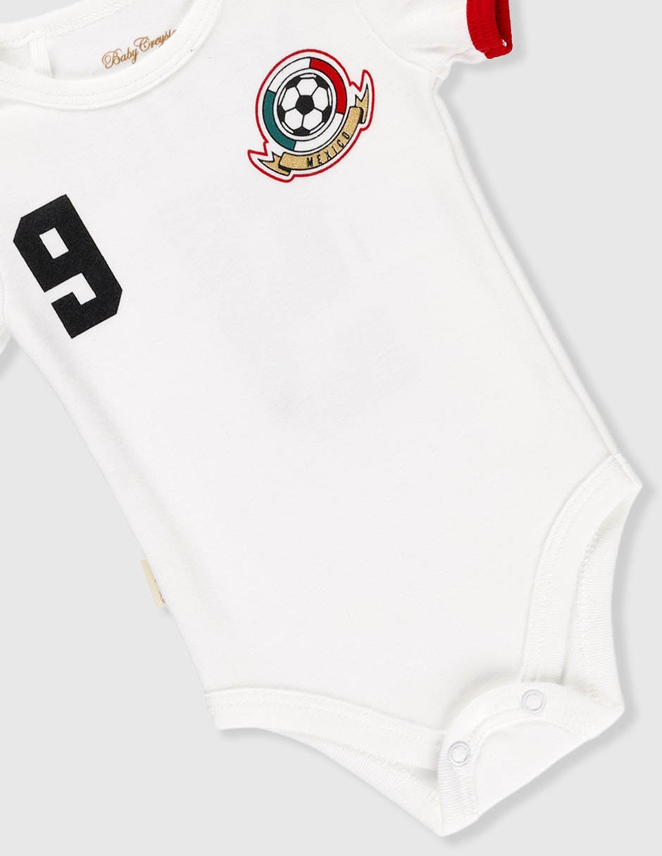 Conjunto deportivo baby creysi collection mundial de algodón para niño 4 piezas