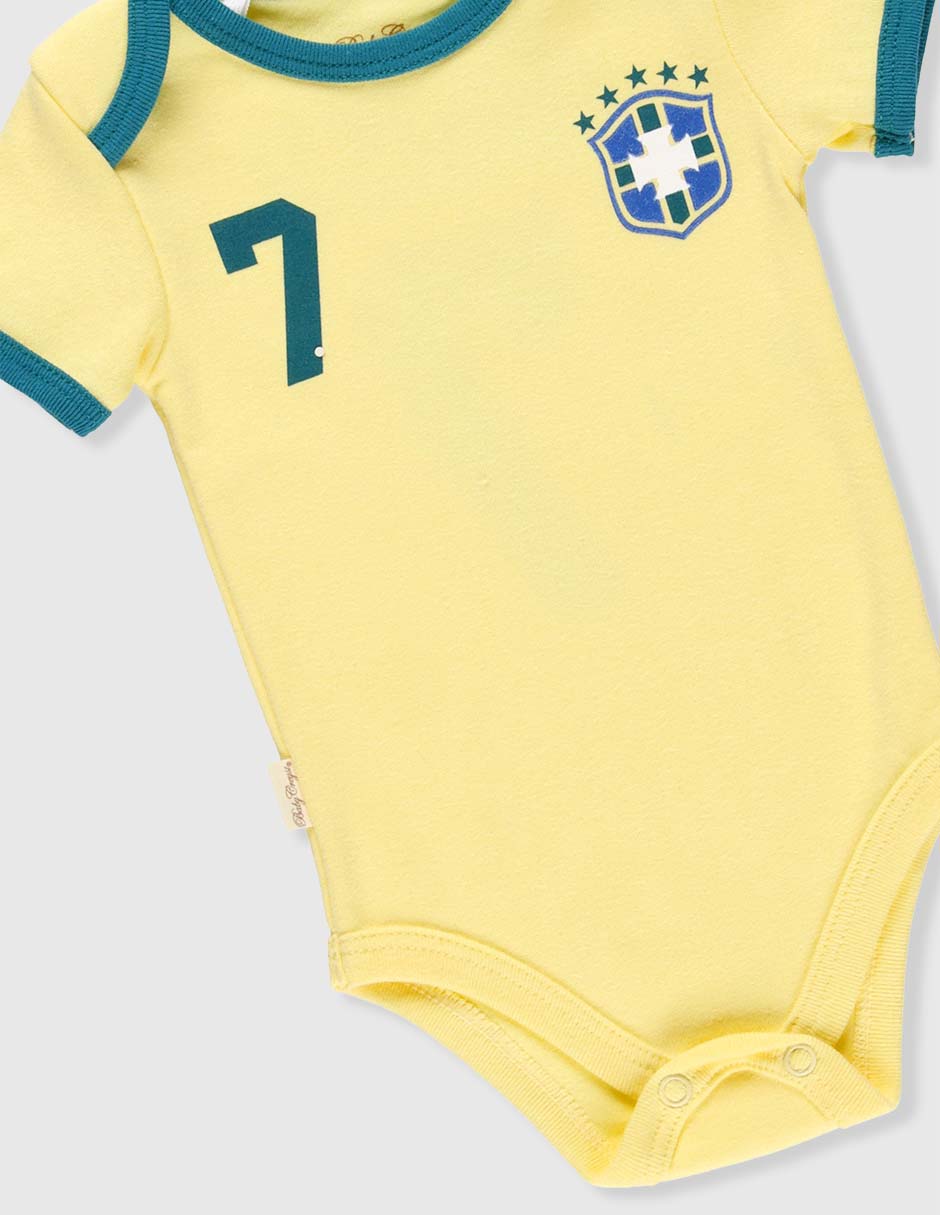 Conjunto deportivo mundial de algodón para bebé niño 3 piezas