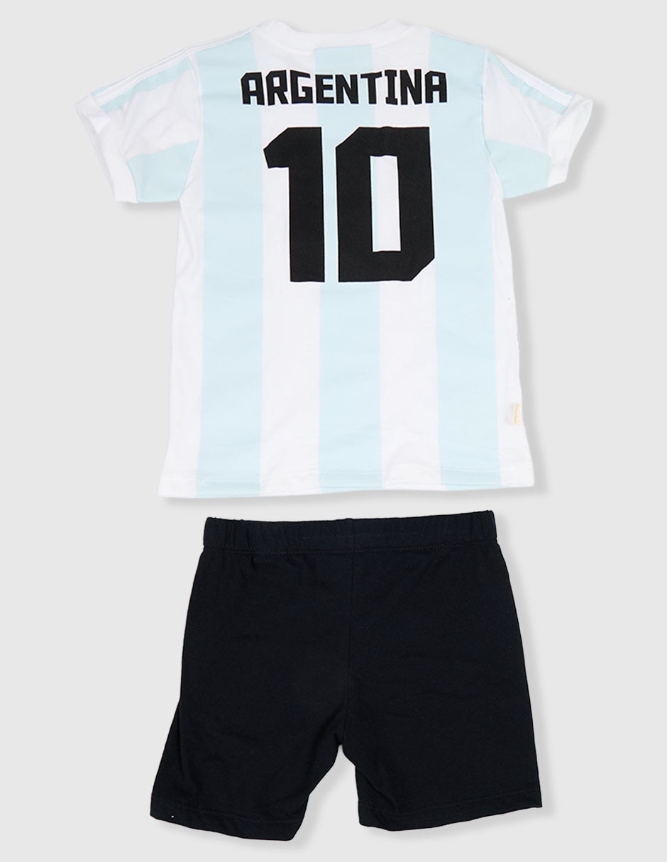 Conjunto deportivo baby creysi collection mundial de algodón para niño 4 piezas