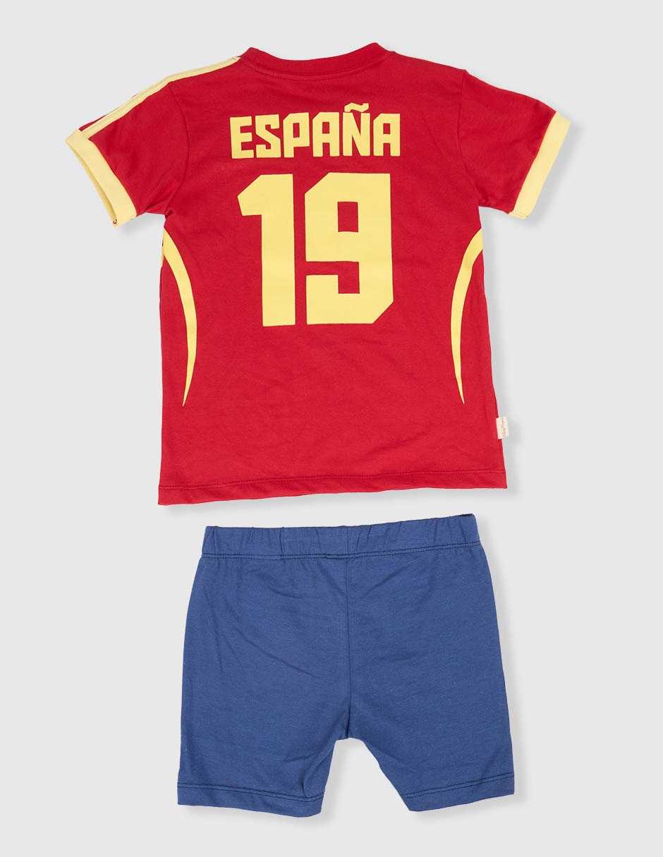 Conjunto deportivo baby creysi collection mundial de algodón para bebé niño 3 piezas