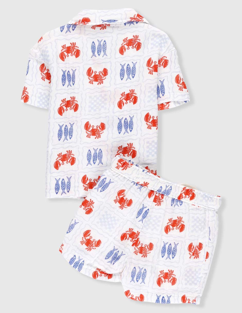 Conjunto de algodón para bebé niño 2