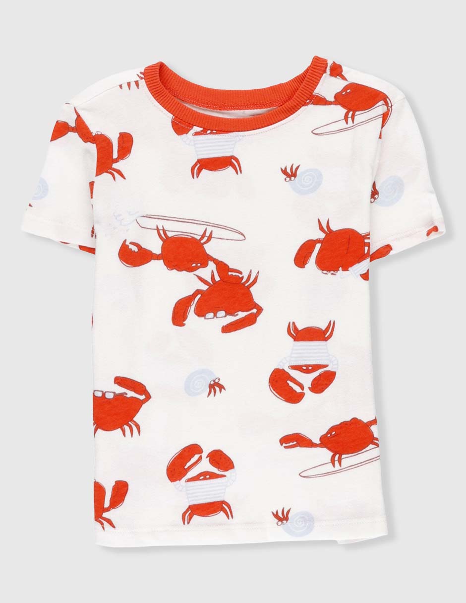 Playera Old Navy manga corta para niña