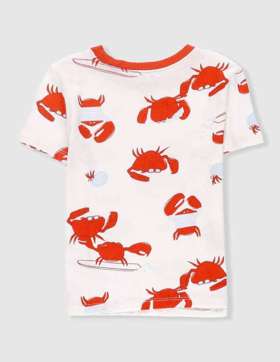 Playera Old Navy manga corta para niña