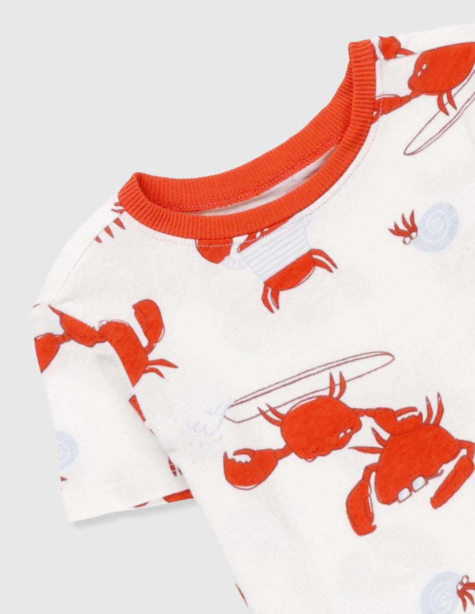 Playera Old Navy manga corta para niña
