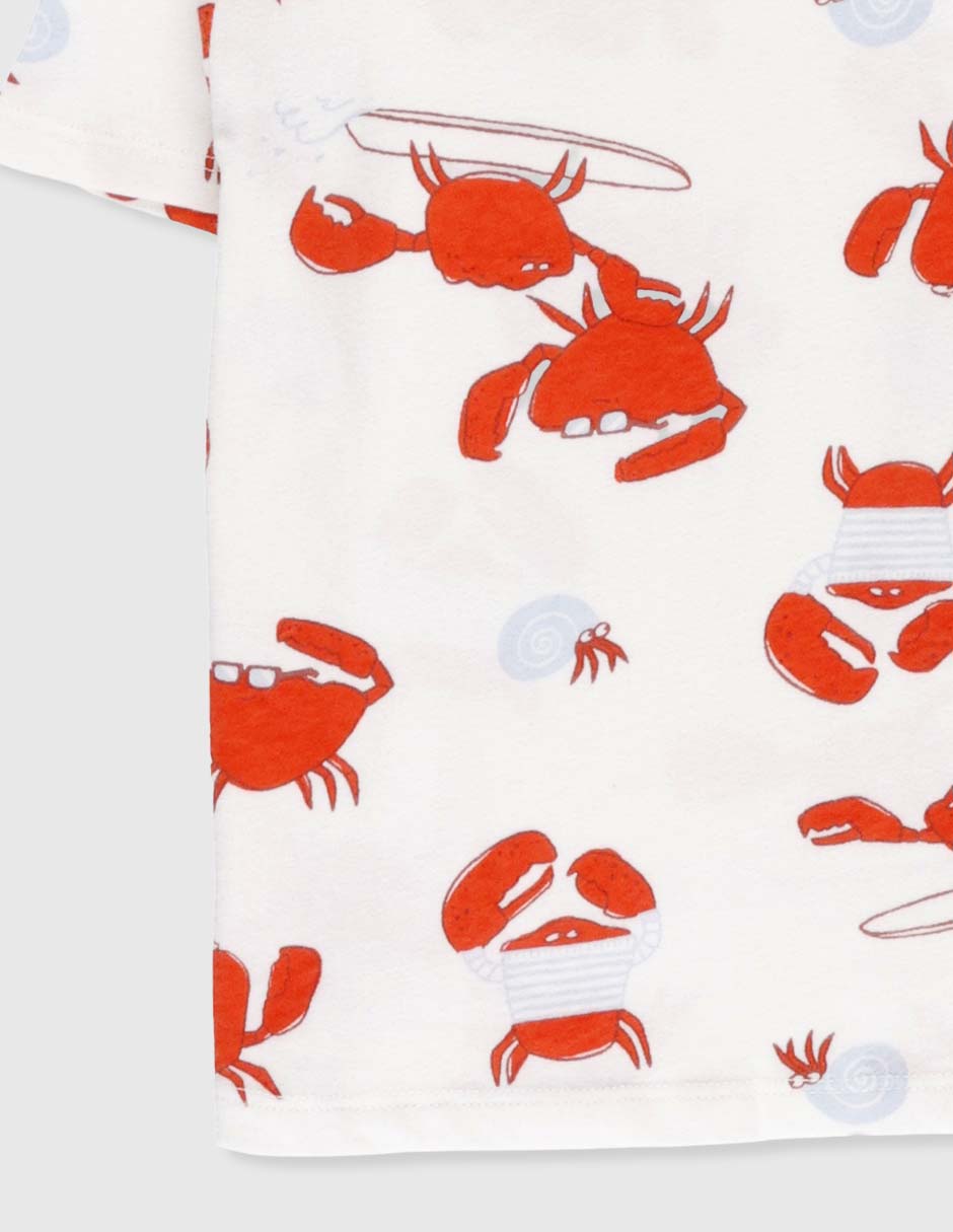Playera Old Navy manga corta para niña