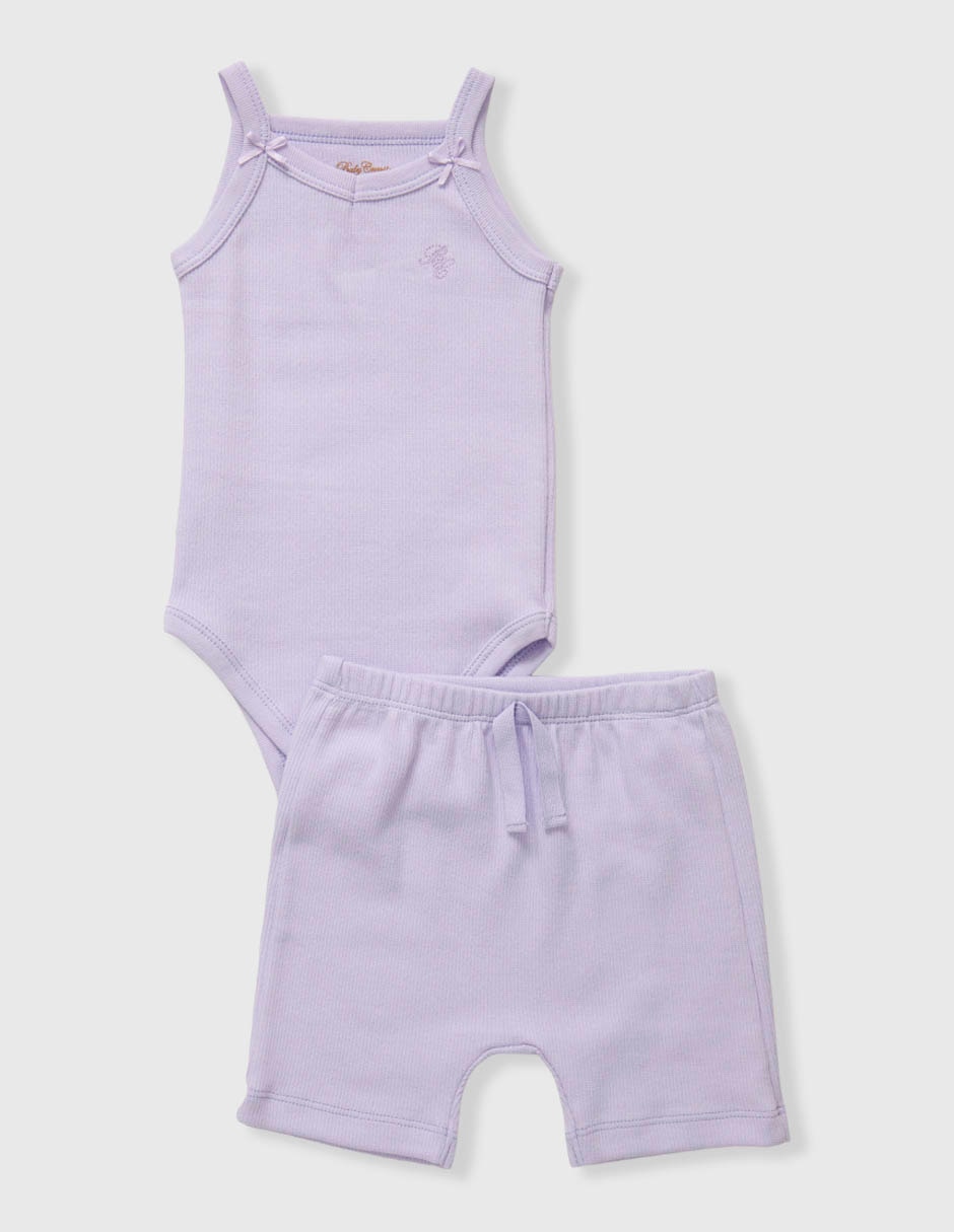 Conjunto casual baby creysi collection campo de flores para bebé niña