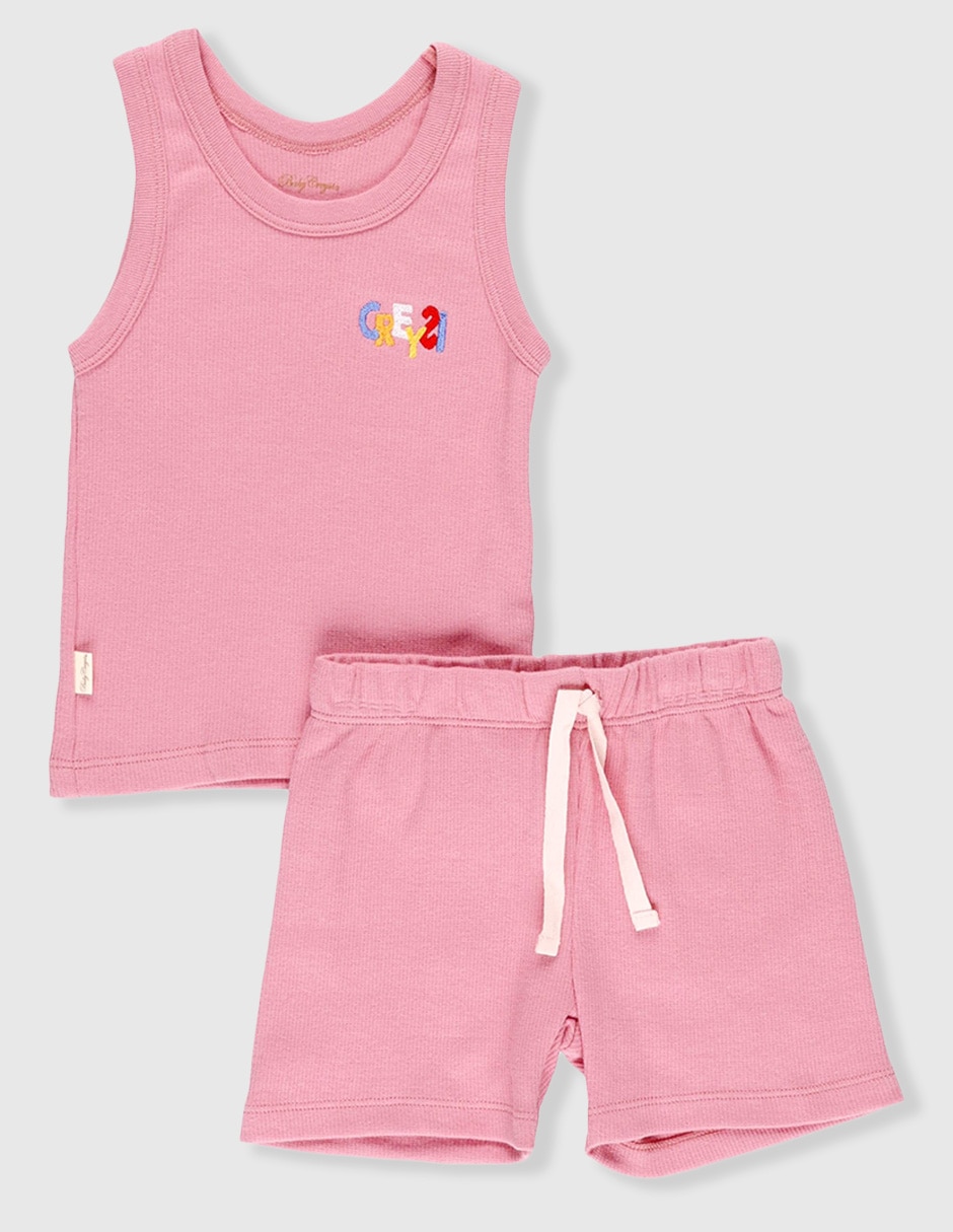 Conjunto casual baby creysi collection campo de flores para bebé niña Conjunto casual baby creysi collection campo de flores para bebé niña