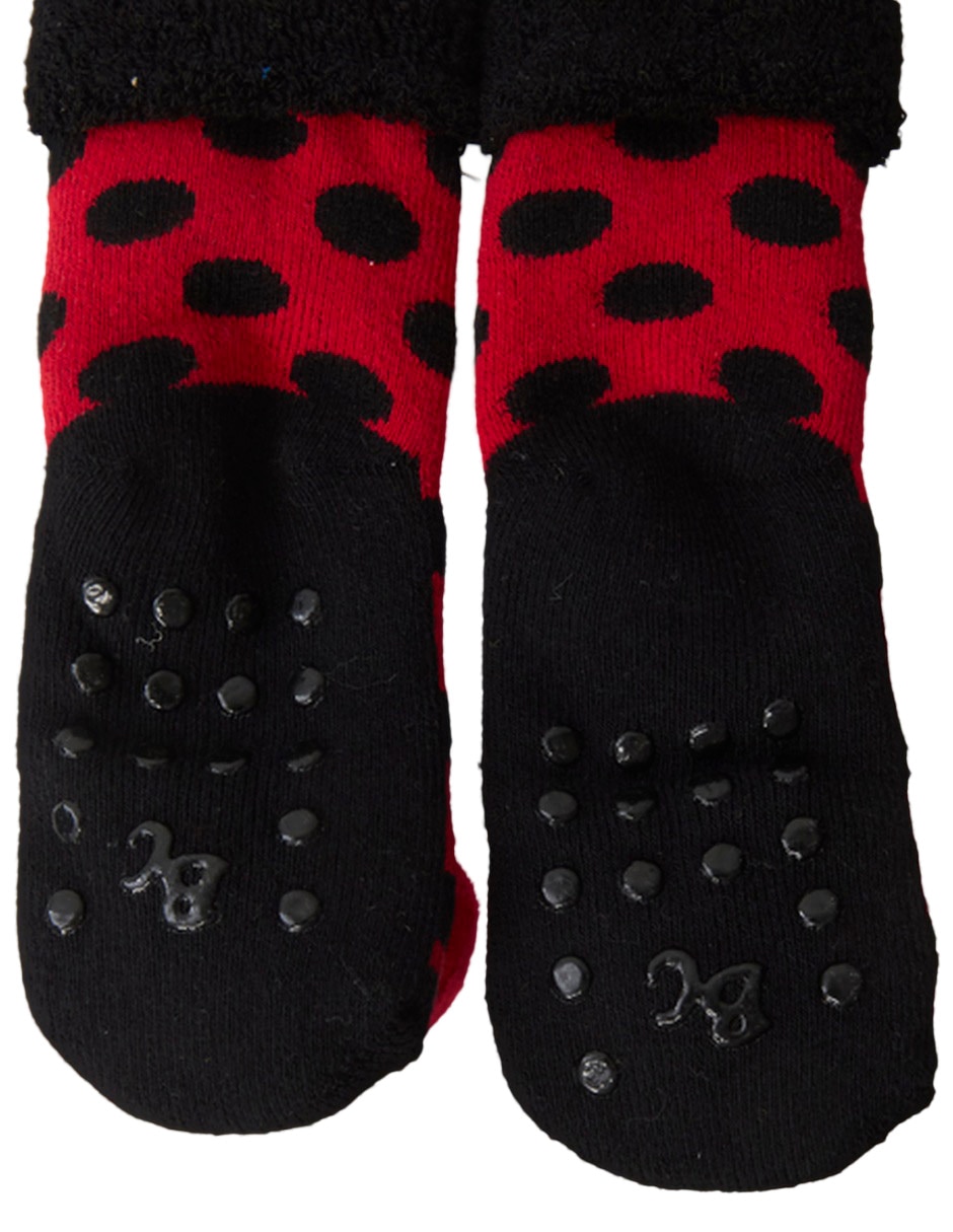 Calcetines antiderrapante de algodón para bebé niña 2